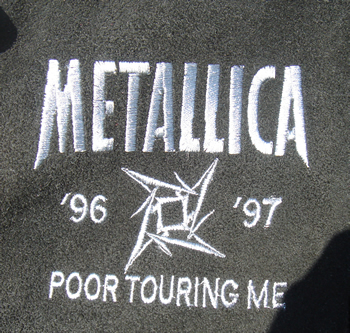 Mtallica Jacket detail